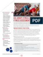 Ace Group Fitness Instructor Fitness Assessment Protocols