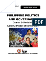 Philippine Politics and Governance: Quarter 2-Module 8