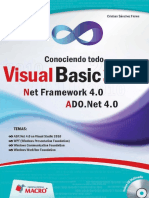 Conociendo Todo Visual Basic 2010, Net Framework 4.0 y ADO - Net 4.0