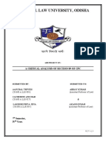 National Law University Project Critically Analyzes Section 89 of CPC