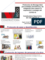 Protocolo de Aseo y Desinfección PDF