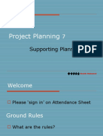 9 Project Supporting Plans (short)