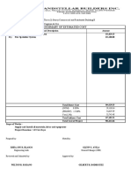 Summary of Estimated Cost: Item No. and Description I.) Fire Detection and Alarm System II.) Fire Sprinkler System