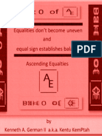 Ascending Mathematics: Part 0 of AE (Ascending Equalities)