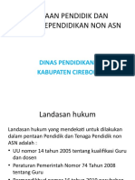 Penataan Pendidik Dan Tenaga Kependidikan Non Asn