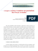 Porque A Música É Também Um Patrimônio Das Forças Armadas