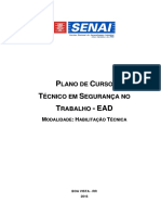 TST - SENAI - Plano de Curso PDF