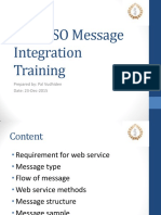 FAST ISO Message Integration Training