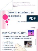 Impacto Económico en El Deporte-Pp Myriam Ordóñez
