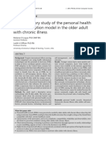 An Exploratory Study of The Personal Health Records Adoption Model in The Older Adult With Chronic Illness