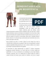 Homeostasis Caza de Resistencia