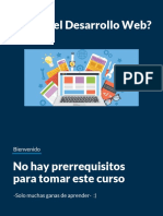 Desarrollo Web Slides