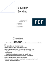 CHM1102 - Lecture 15 Bonding