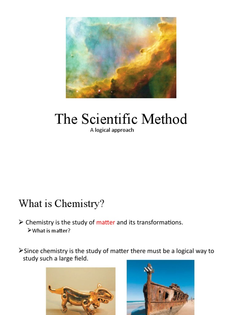 Intro to Chemistry & Scientific Method | PDF