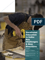 Vocational Education in India Key Challenges and New Directions