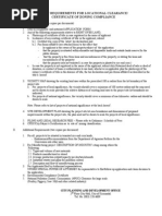 Application for Locational Clearance - Certificate of Zoning Compliance