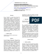 Análisis físico-químicos de muestras mediante gravimetría, espectroscopia y validación