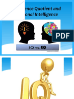 Intelligence Quotient and Emotional Intelligence