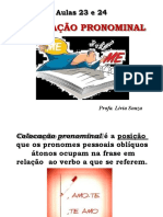 COLOCAÇÃO-PRONOMINAL