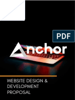 Website Design Proposal for Anchor Agency