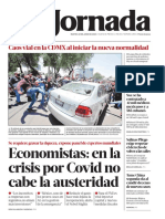 2020 06 16 Economistas: en La Crisis Por Covid No Cabe La Austeridad PDF