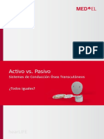 BONEBRIDGE Active Vs Passive Flyer (Spanish)