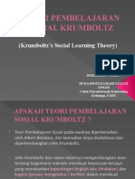 Teori Pembelajaran Sosial Krumboltz
