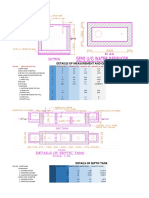 Details of Septic Tank Measurements