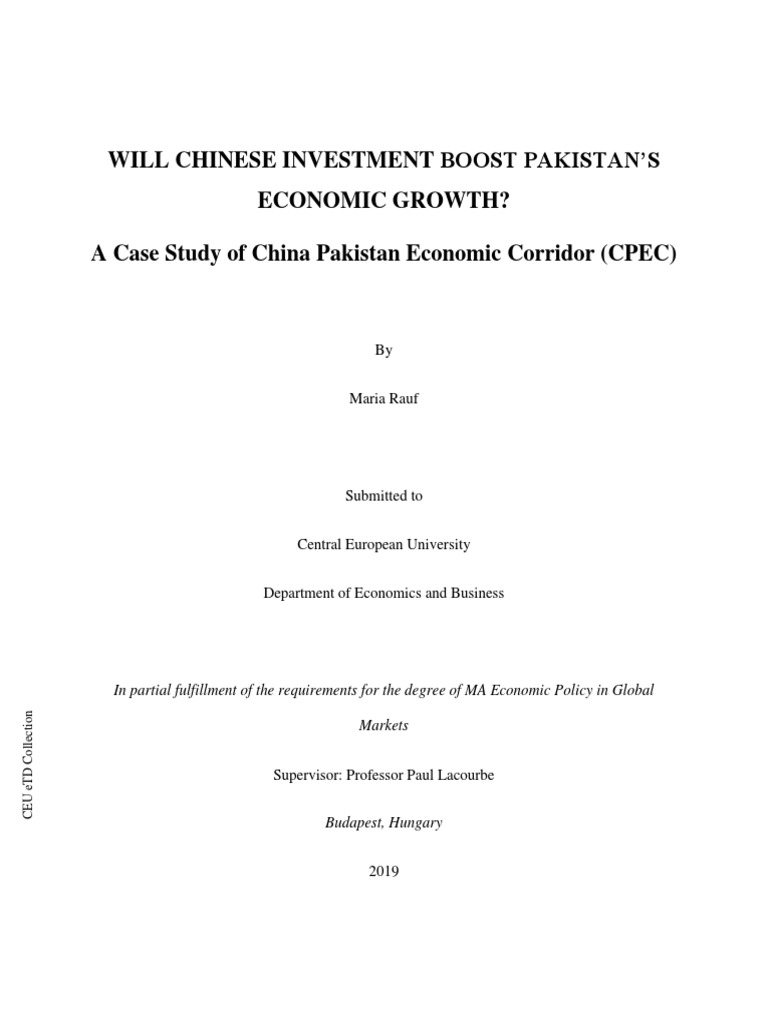 Rauf Maria | PDF | Foreign Direct Investment | Pakistan