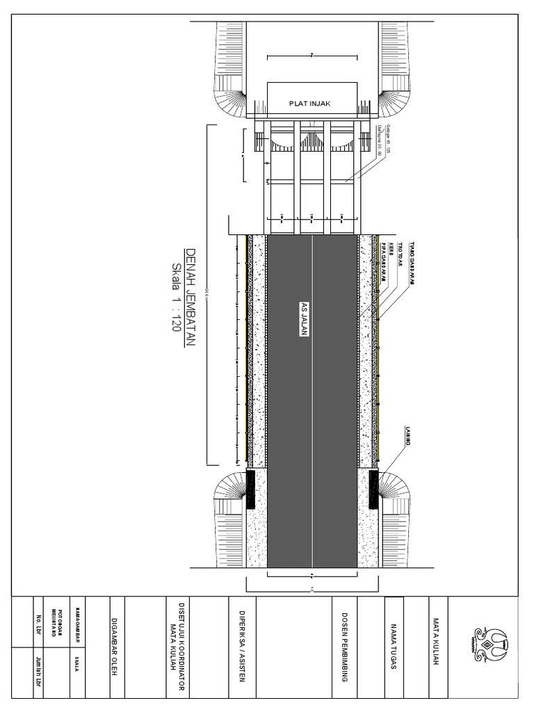 Gambar Jembatan Patri POTONGAN MELINTANG PDF | PDF
