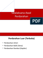 Tatalaksana Awal Pendarahan