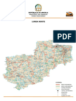 Mapa Rodoviario Lunda Norte