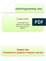 Chapter One Java