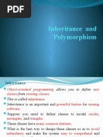 Inheritance and Polymorphism