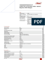 Product data sheet for HDM3800F80033XXT molded case circuit breaker