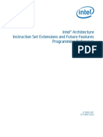 Architecture Instruction Set Extensions Programming Reference PDF