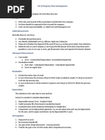 IAS - 16 Summary