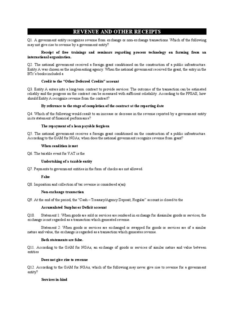 Module 4 Part 2 Quiz Pdf Revenue Receipt