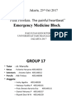 "Fifth Problem. The Painful Heartbeat": Emergency Medicine Block