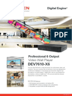 DEV7610-X6: Video Wall Player