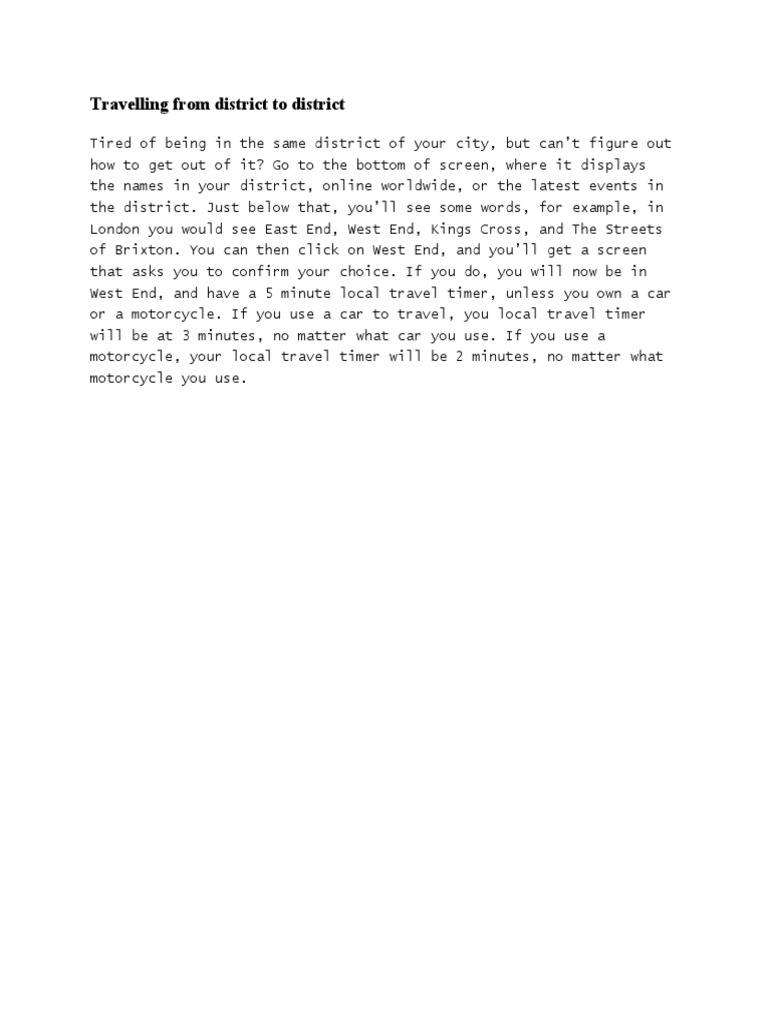 Local Travel | PDF | Business