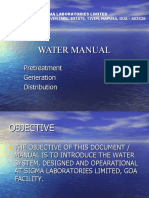 Water Manual (27 - 01 - 11)