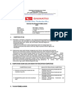 RPP TDO KD 3.1 Memahami Prinsip-Prinsip Keselamatan Dan Kesehatan Kerja (K3)