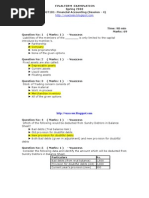 MGT101 Final Term 2010 Solved Paper