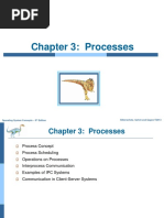 Chapter 3: Processes: Silberschatz, Galvin and Gagne ©2013 Operating System Concepts - 9 Edition