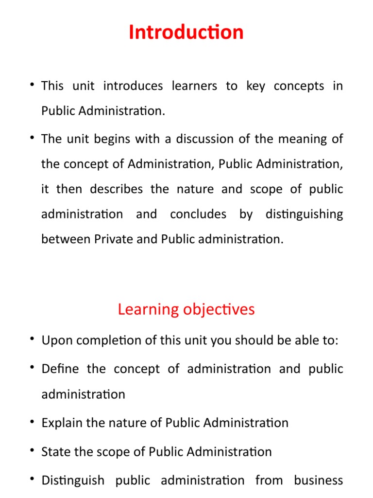 🌈 Nature and scope of public administration. What is the nature and scope of public
