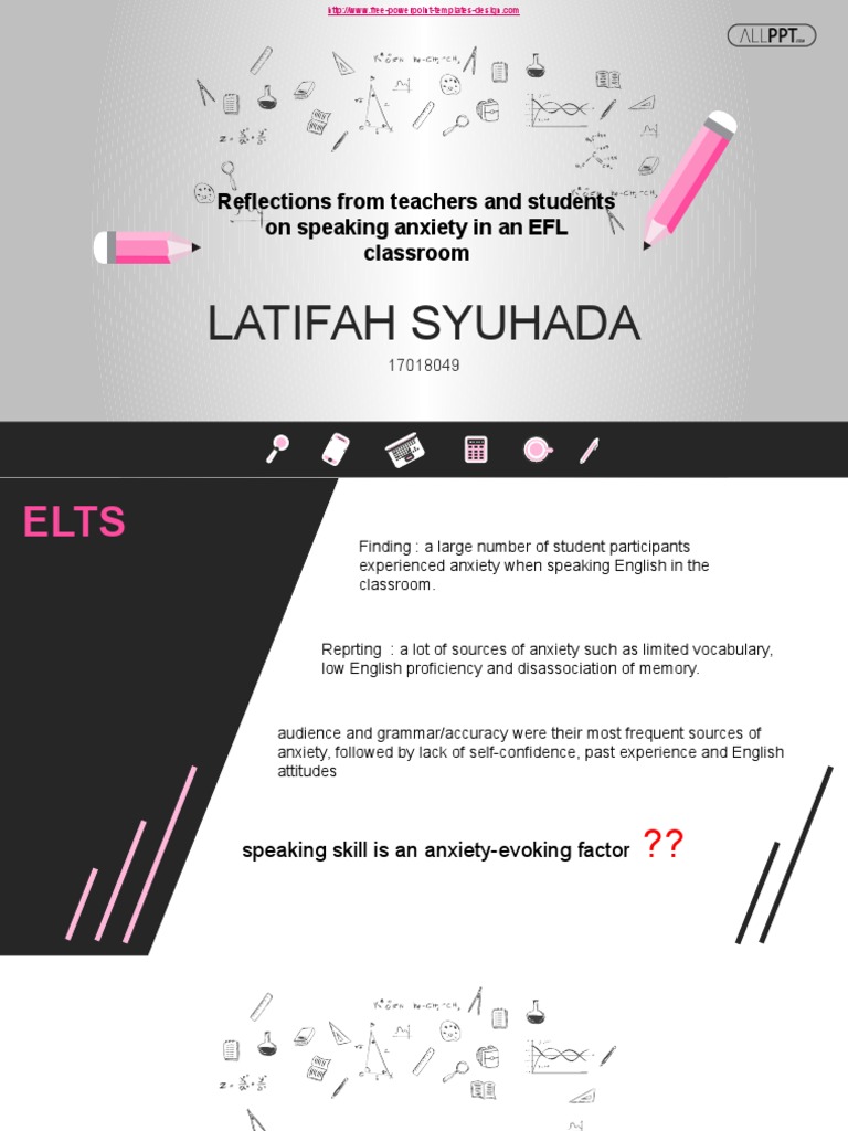 Latifah Syuhada: Reflections From Teachers and Students On Speaking ...