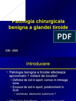 Patologia chirurgicala benigna a tiroidei (C7)