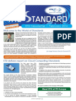 ETSI Newsletter February 2014: Welcome To The World of Standards