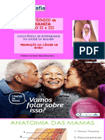 CANCER DE MAMA - CURSO TÉCNICO de ENFERMAGEM
